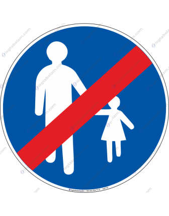 Mecburi Yaya Yolu Sonu