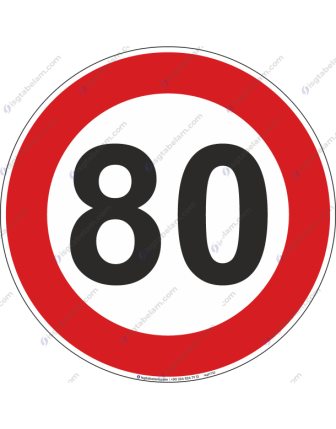 Azami Hız Sınırlaması 80km