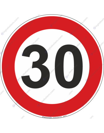 Azami Hız Sınırlaması 30km