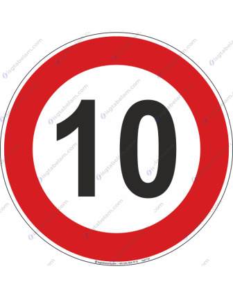 Azami Hız Sınırlaması 10km
