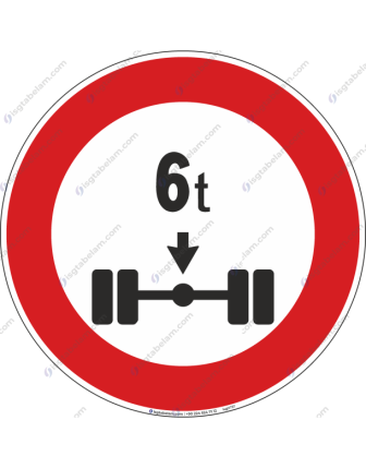 Dingil Başına 6 t. dan Fazla Yük Düşen Araçlar Giremez