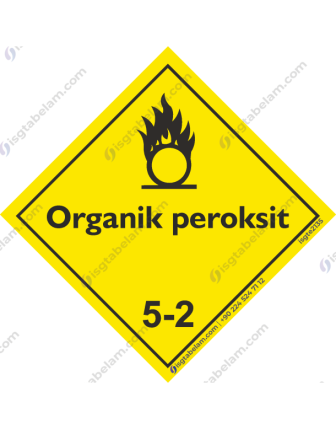 Sınıf 5.2: Organik Peroksitler