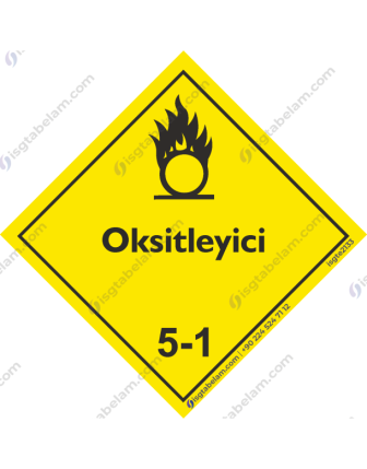 Sınıf 5.1: Oksitleyici Ajanlar