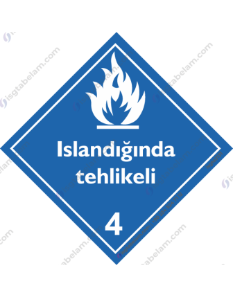 Sınıf 4.3: Suyla Temas Ettiğinde Tehlike Arz Edenler