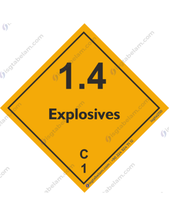 Sınıf 1.4: Explosives