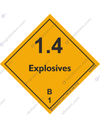 Sınıf 1.4: Explosives