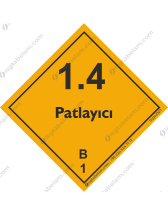 Sınıf 1.4: Düşük Zarar Veren Patlayıcılar