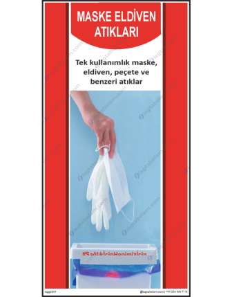 Maske Eldiven Atıkları