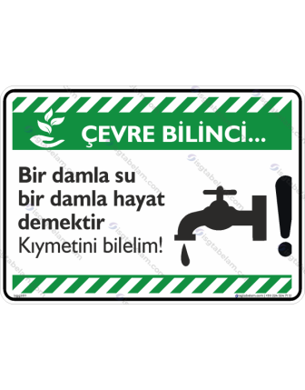 Bir Damla Su Bir Damla Hayat Demektir Kıymetini Bilelim