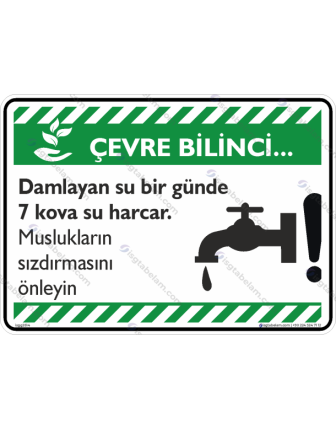 Damlayan Su Bir Günde 7 Kova Su Harcar Muslukların Sızdırmasını Önleyin
