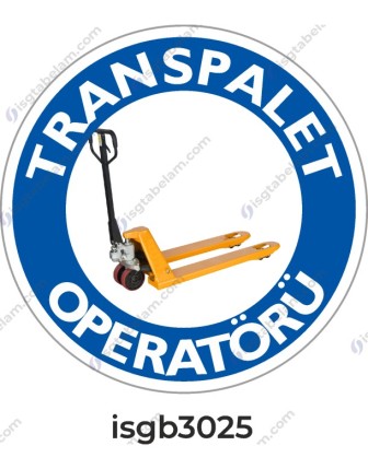 Transpalet Operatörü