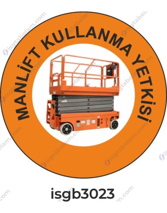 Manlift Kullanma Yetkilisi