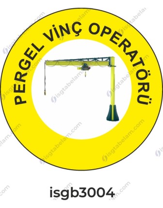 Pergel Vinç Operatörü