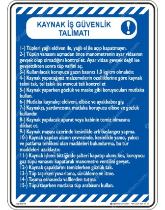 Kaynak İş Güvenlik Talimatı