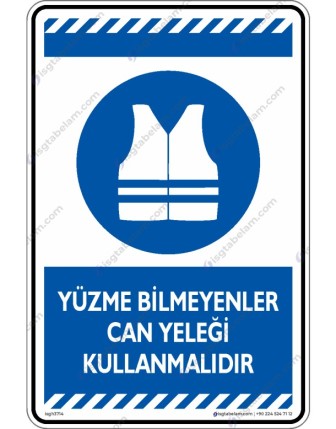 Yüzme Bilmeyenler Can Yeleği Kullanmalıdır