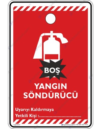 Boş Yangın Söndürücü