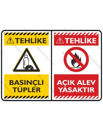 Basınçlı Tüpler - Açık Alev Yasaktır