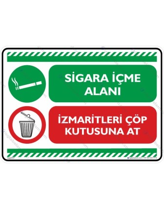 Sigara İçme Alanı