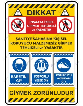 Şantiye Sahasında Uyulması Gereken Kurallar