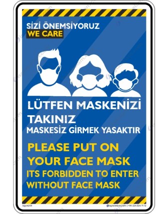 Lütfen Maskenizi Takınız