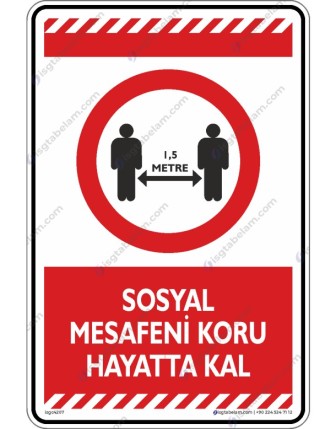 Sosyal Mesafeni Koru Hayatta Kal