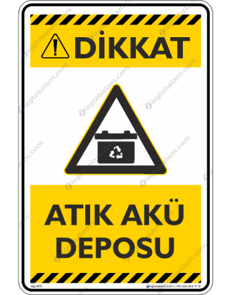 Atık Akü Deposu