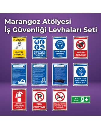 İş Güvenliği Levha Seti 7