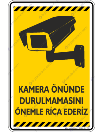 Kamera Önünde Durulmamasını Önemle Rica Ederiz V1-2