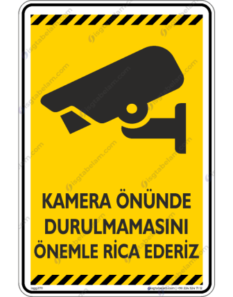 Kamera Önünde Durulmamasını Önemle Rica Ederiz V1-4