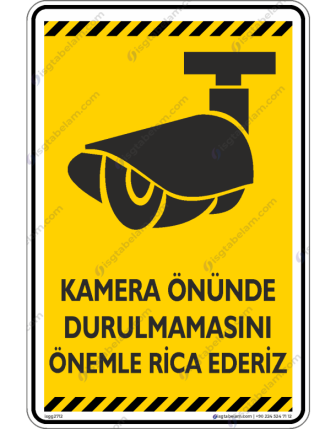 Kamera Önünde Durulmamasını Önemle Rica Ederiz V1-5