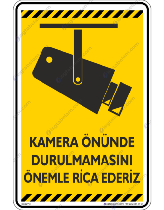 Kamera Önünde Durulmamasını Önemle Rica Ederiz V1-6