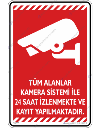 Tüm Alanlar Kamera Sistemi ile İzlenmekte ve Kayıt Yapılmaktadır V2-4