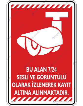 Bu Alan 7/24 Sesli ve Görüntülü Olarak İzlenerek Kayıt Altına Alınmaktadır V2-5