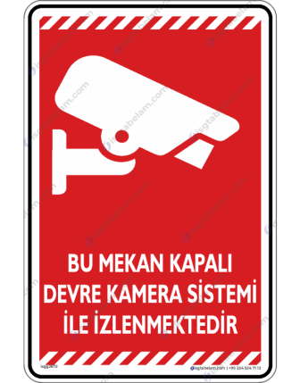 Bu Mekan Kapalı Devre Kamera Sistemi İle İzlenmektedir V2-3
