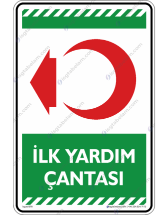 İlk Yardım Çantası Sol Ok