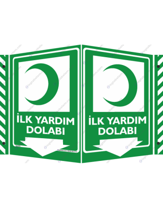 İlk Yardım Dolabı Aşağı Ok