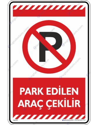 Park Edilen Araç Çekilir