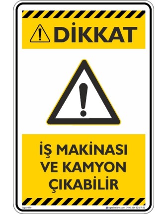 İş Makinesi ve Kamyon Çıkabilir