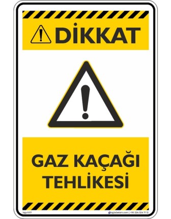 Gaz Kaçağı Tehlikesi