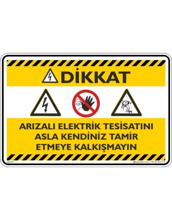Arızalı Elektrik Tesisatını Asla Kendiniz Tamir Etmeye Kalkışmayın