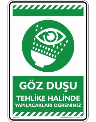 Göz Duşu Tehlike Anında Yapılacakları Öğreniniz