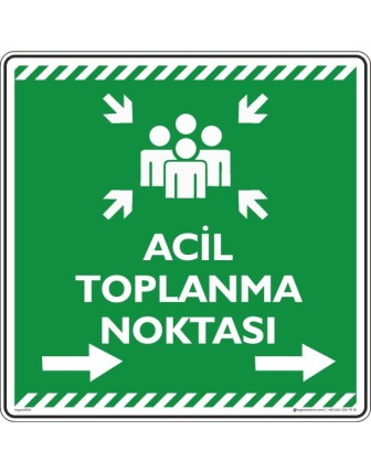 Acil Toplanma Noktası Sağ Ok