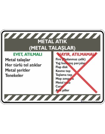 Metal Atık (Metal Talaşlar)