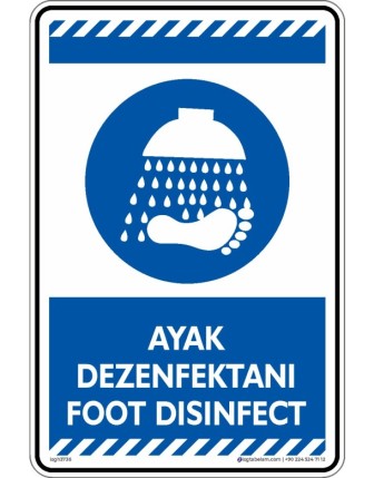 Ayak Dezenfektanı Foot Disinfect