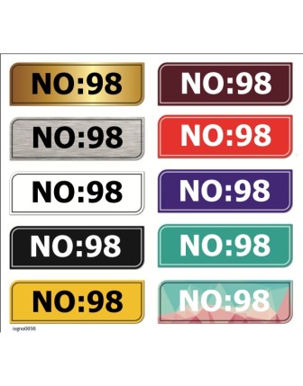 No:98 Kapı Numarası