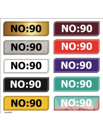 No:90 Kapı Numarası