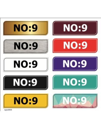 No:9 Kapı Numarası