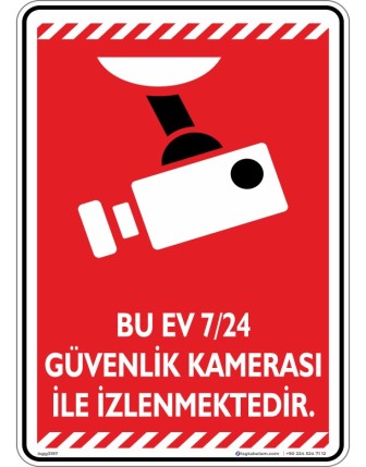 Bu Ev 7/24 Sesli ve Görüntülü Olarak İzlenerek Kayıt Altına Alınmaktadır. V1-6