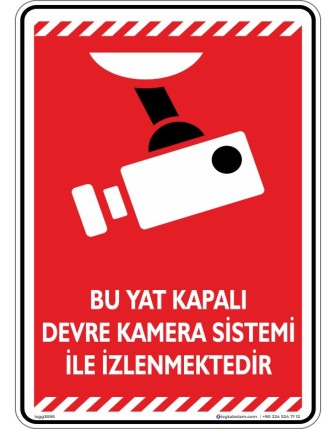 Bu Yat Kapalı Devre Kamera Sistemi İle İzlenmektedir. V2-1