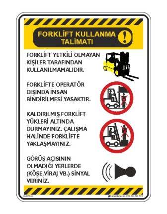 Forklift Kullanma Talimatı